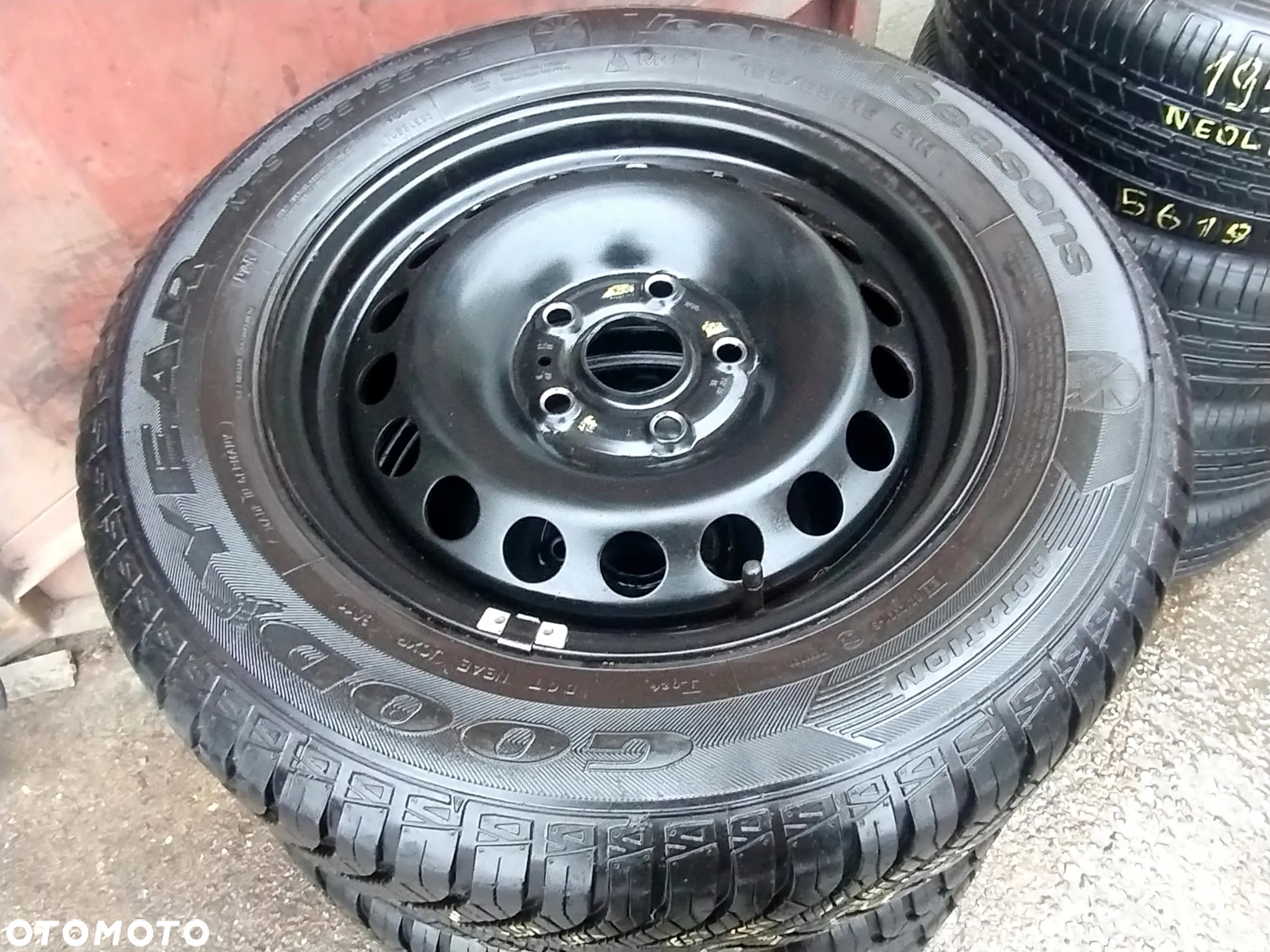 5x112 Felgi stalowe Stal 15 Koła Całoroczne Wielosezonowe VW GOLF CADDY TOURAN SHARAN AUDI A4 B5 B6 A6 C5 SEAT LEON TOLEDO ALHAMBRA ALTEA SKODA OCTAVIA Passat B5 195/65 7mm Legnica ALU-RAD - 3