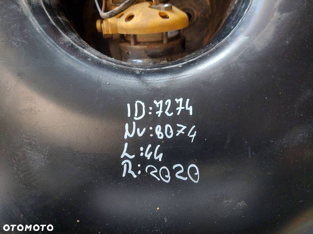 BUTLA GAZOWA LPG 44L 2030R W KOŁO PAPIER + ZAWÓR - 2