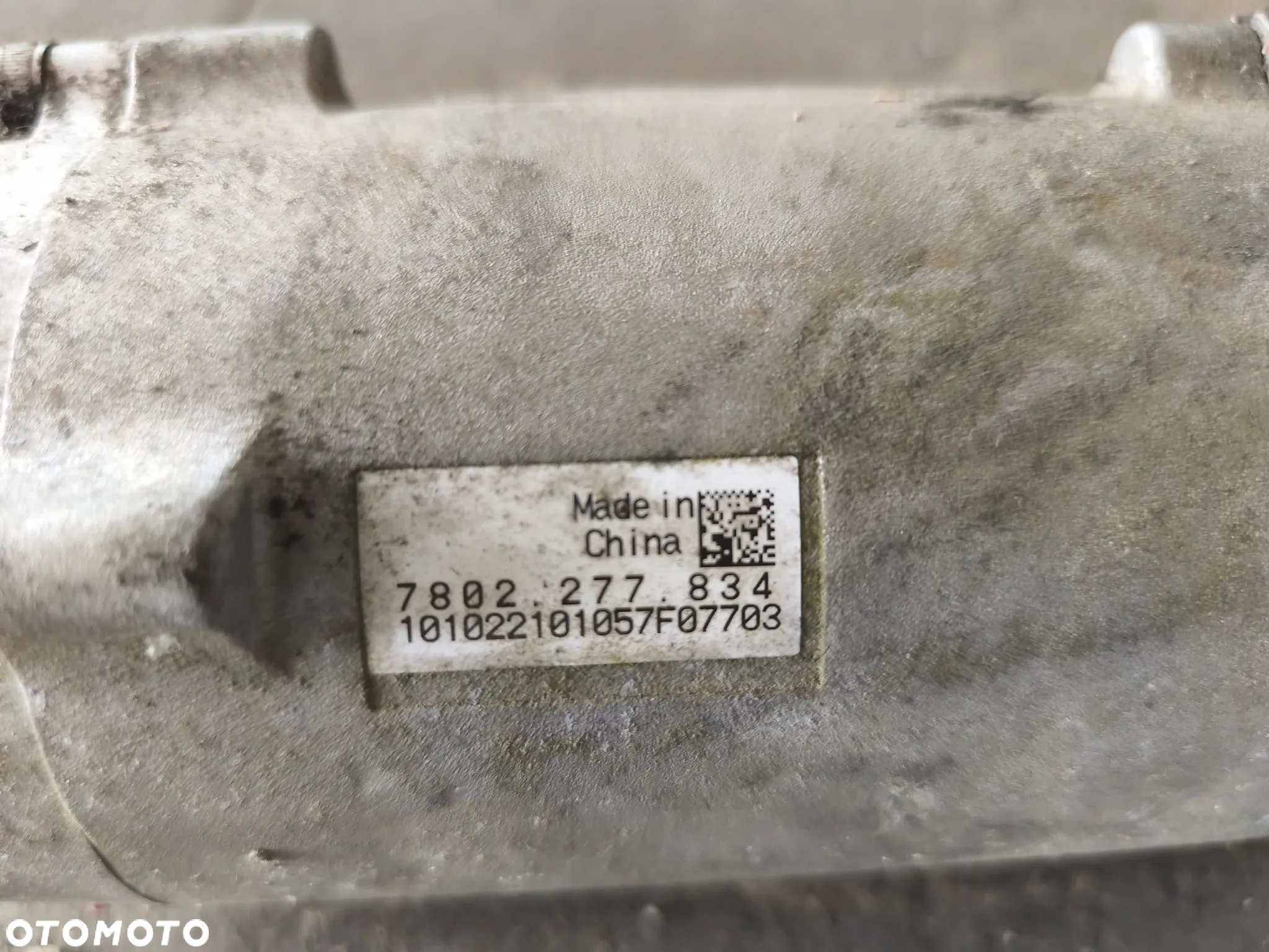 7818177277  7802277834 Silnik maglownicy przekładni kierowniczej Mercedes-Benz Vito w447 - 5