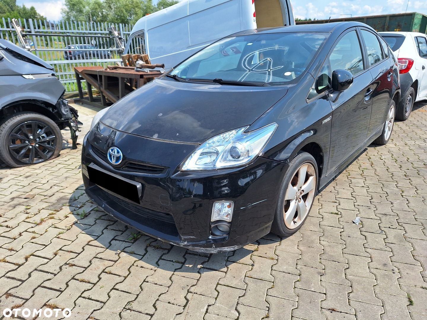 TOYOTA PRIUS 3 III W3 ZDERZAK PRZÓD MASKA BŁOTNIK LAMPA PAS CHŁODNICE 202 - 1