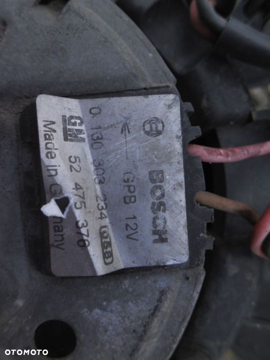 WENTYLATOR CHŁODNICY Vectra B 2.0DTI 0130303234 - 2