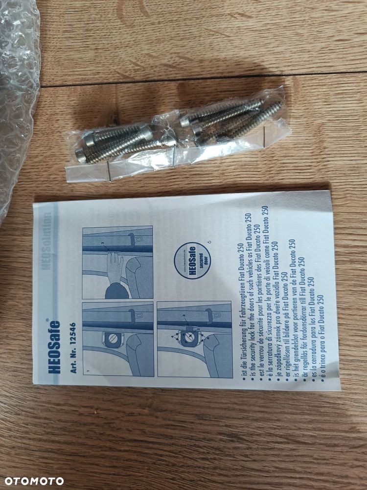 Zabezpieczenie Drzwi Heosafe Ducato Jumper Boxer zamek 06- Heosolution kamper - 2