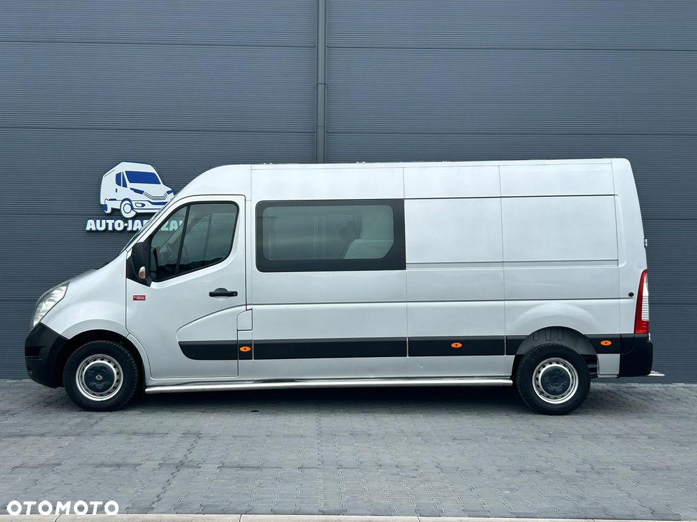 Renault Master 2.3 DCI 170KM L3H2 Brygadówka 6 OSÓB **Klima**2017R**DOKA**Dubel kabina**Super stan** - 5