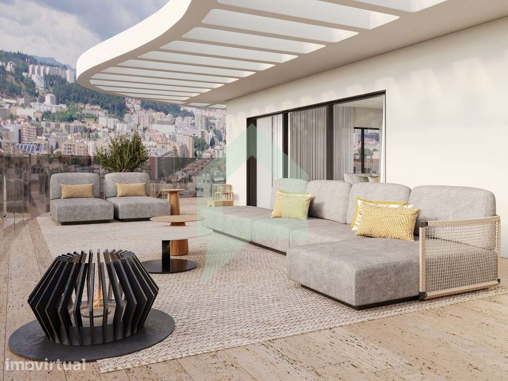 Apartamento T4 Exclusivo Penthouse em Lux Tower Fraião e Lamaçães, ... - Grande imagem: 2/37