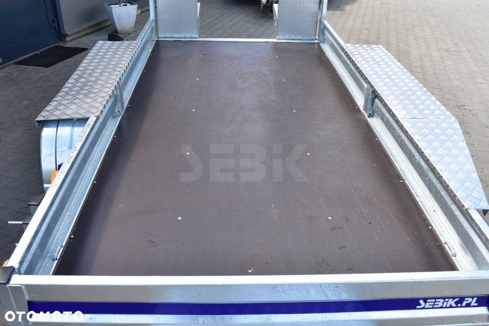 Wiola Przyczepa do transportu sprzętu budowlanego B2730 Najazdy DMC 2700 kg. - 11