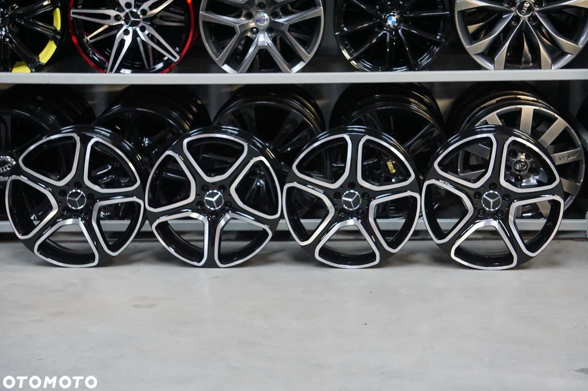 Alufelgi oryginał Mercedes GLK 5x112 7,5Jx19 et47 czarny polysk i cnc - 3