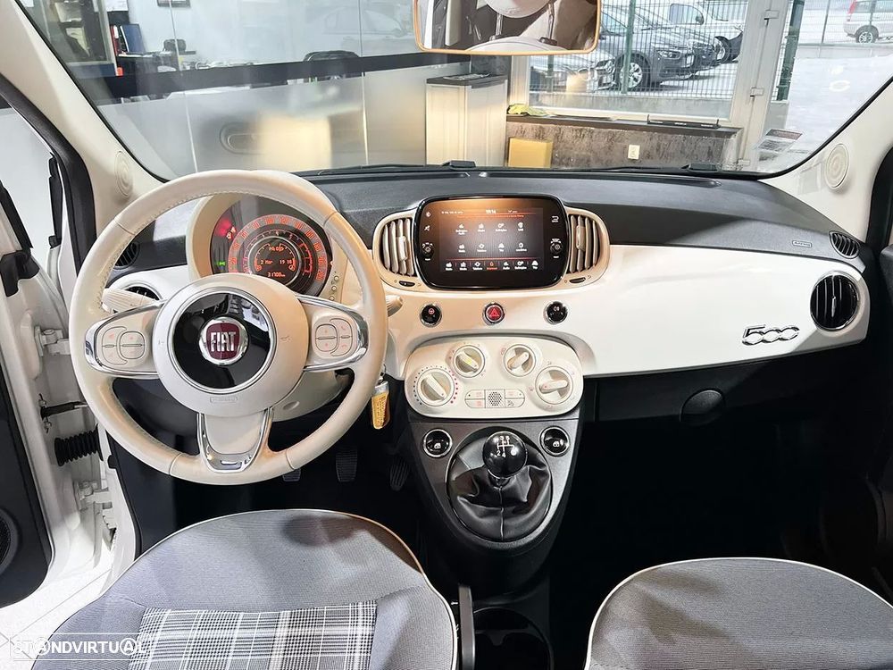 Fiat 500 1.2 Lounge S&S - 10