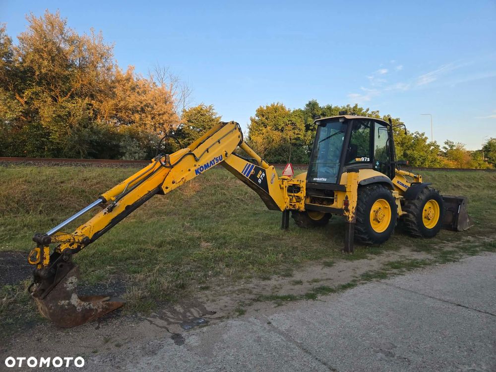Komatsu WB 97 S Joystick - 13