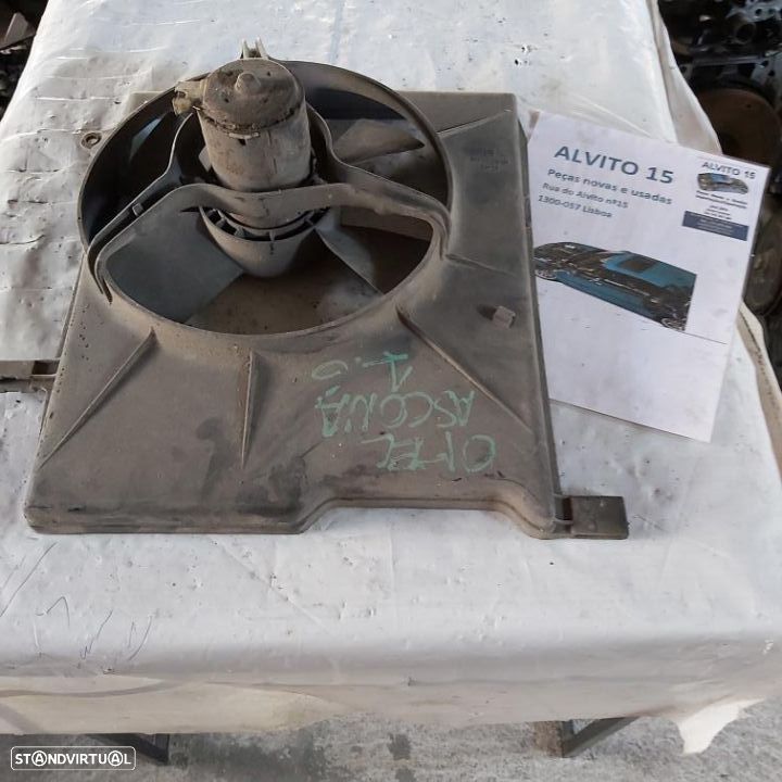 Ventoinha Motoventilador Opel Ascona 1.6 - 1