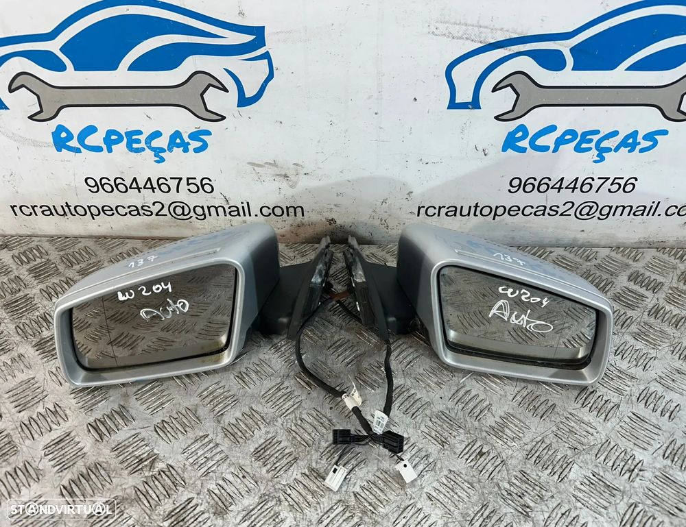 Espelho Retrovisor Direito Esquerdo Original Mercedes Benz W204 Facelift A3160442 A3160442 2011 - 2014 - 3