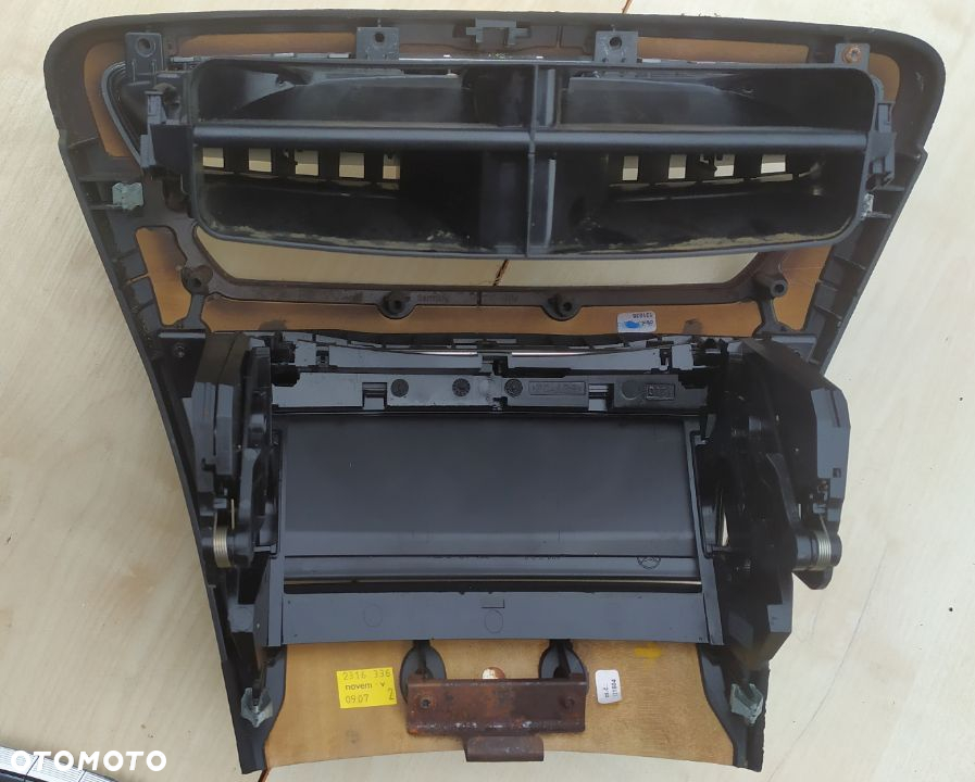 mercedes s 221 cl 216 panel zegarek kratka panel klimatyzacji ramka dekor - 8