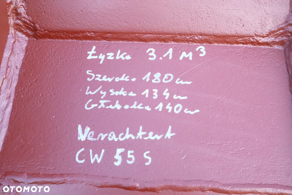 łyżka duża 3,2 m3 verachtert CW 55 S do koparki 40-55 ton - 4