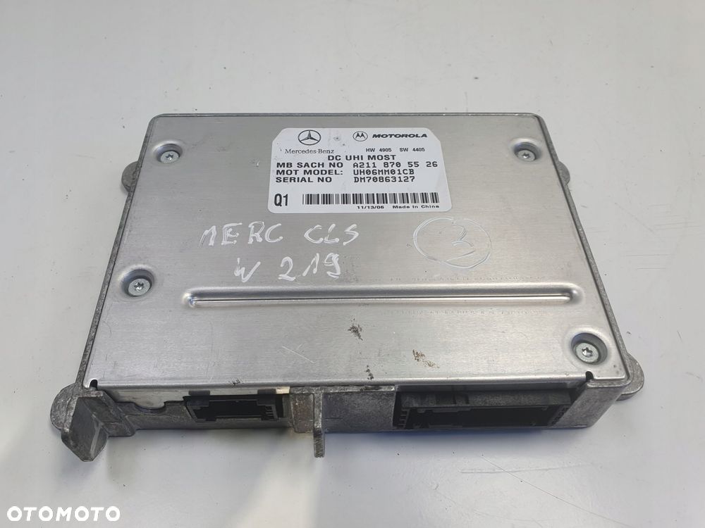 Mercedes CLS C219 W219 MODUŁ BLUETOOTH Sterownik A2118705526 - 1