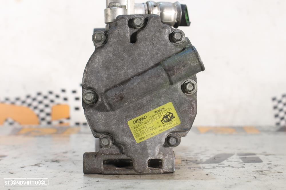 Compressor Do Ac / Ar Condicionado Fiat 500 (312_)  51747318 / 5A78752 - 2