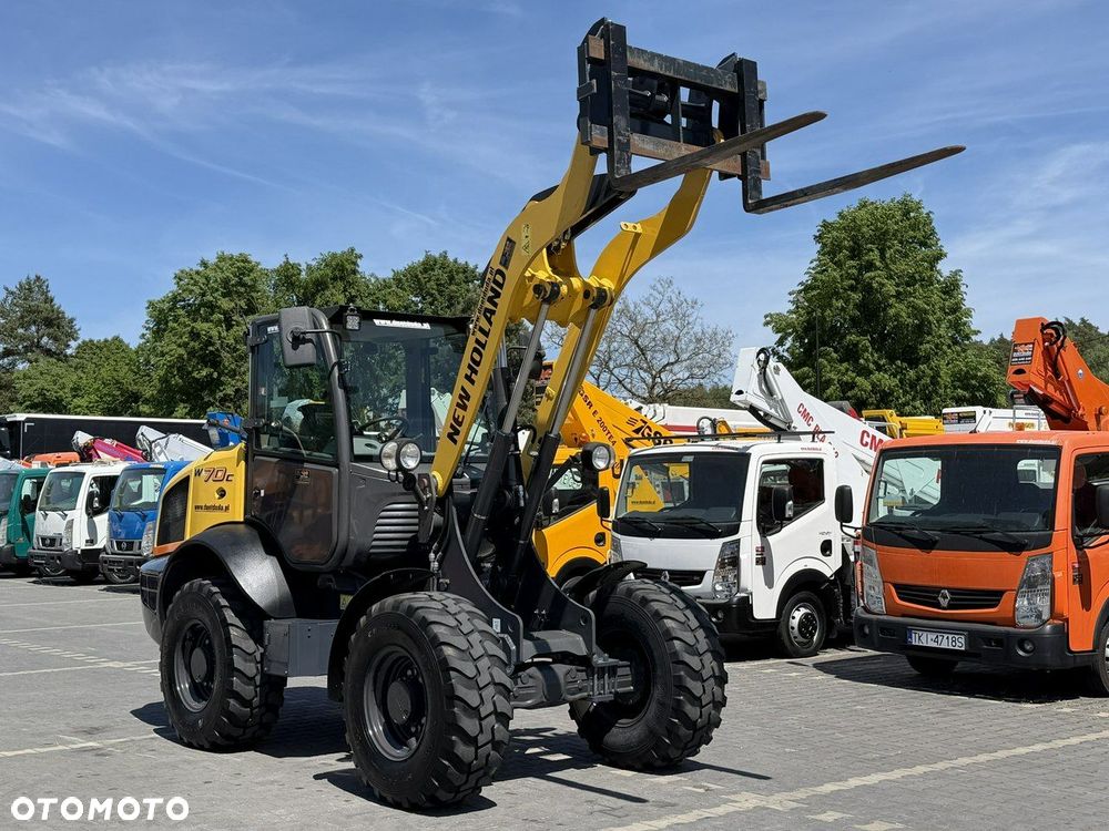 New Holland W70C Compact Widły + Łyżka Jak Nowa 1000 mth Klimatyzacja - 4