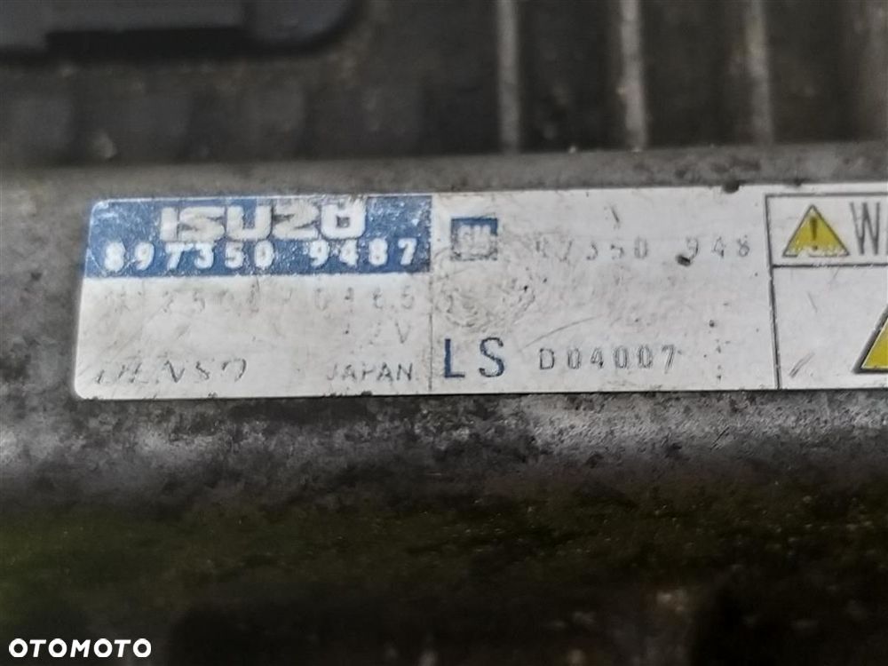 Komputer sterownik silnika Opel Meriva  I 2002-2010 1.7 CDTI 8973509487 - 4