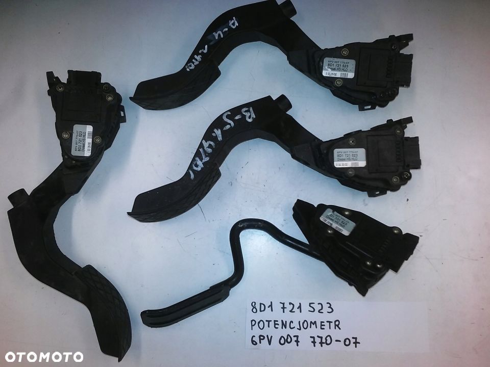 PEDAŁ GAZU POTENCJOMET PASSAT B5 1.9 TDI 8D1721523 - 1