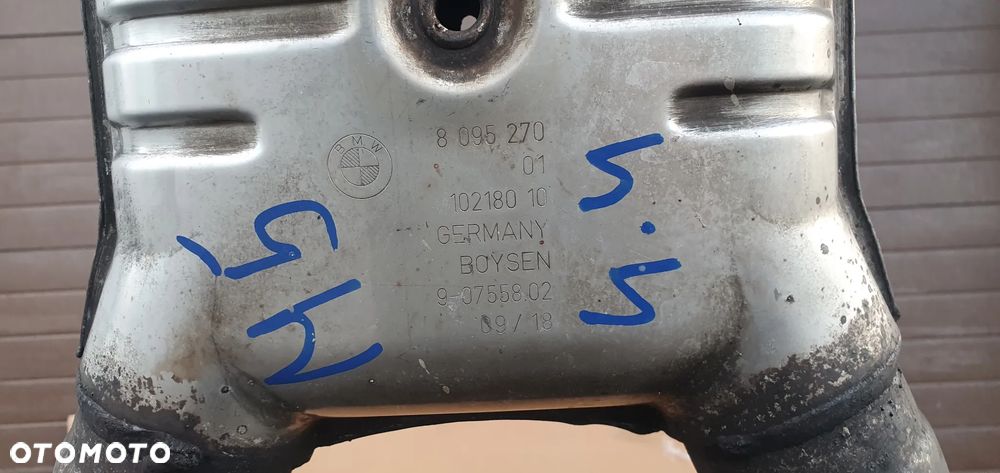 Tłumik układ wydechowy wydech BMW M5 G30 F90 4.4 V8 8092606 8095270 8091631 - 11