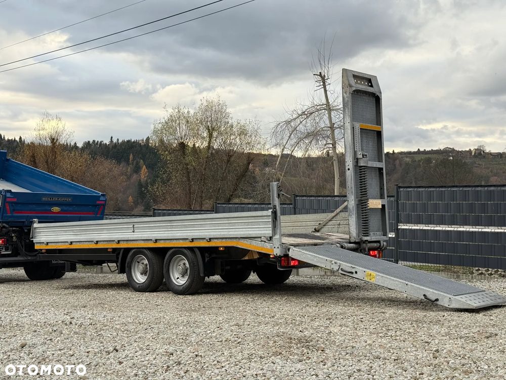 Schwarzmuller * Przyczepa do Przewozu Maszyn Koparek * Schwarzmuller Moslein * Najazdy * Jak NOWA - 16