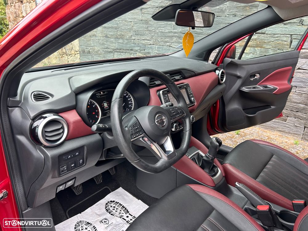 Nissan Micra 0.9 IG-T Tekna Red Soul S/S - 9