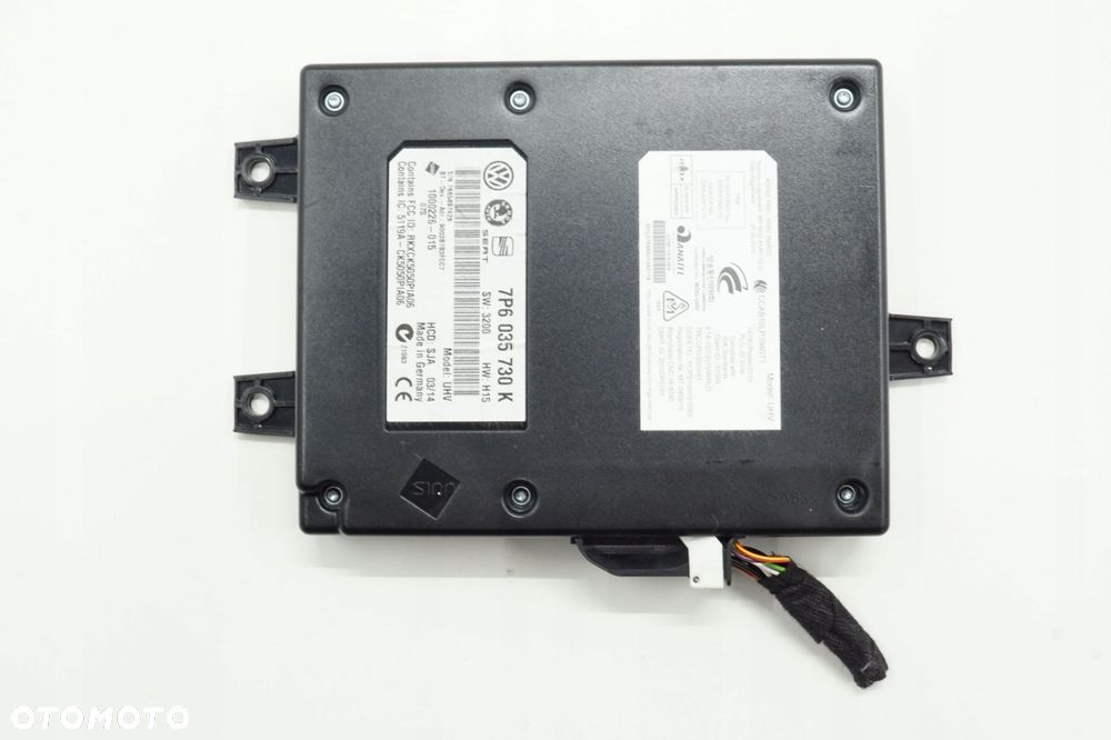 SKODA RAPID 13R MODUŁ STEROWNIK BLUETOOTH 7P6035730K - 1