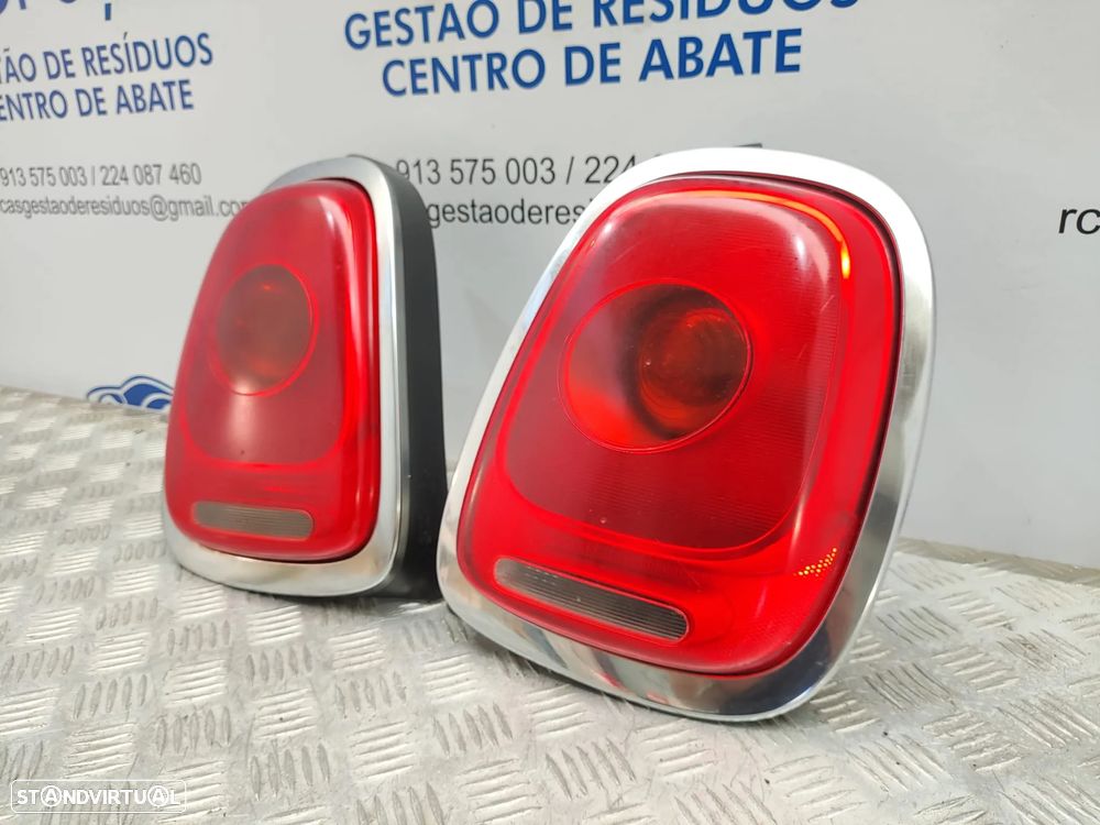Conjunto Farolins Traseiros Trás Esquerdo Direito Mini F54 Clubman F55 F56 Cooper One D F57 Cabrio 2013 - 2021 - 4