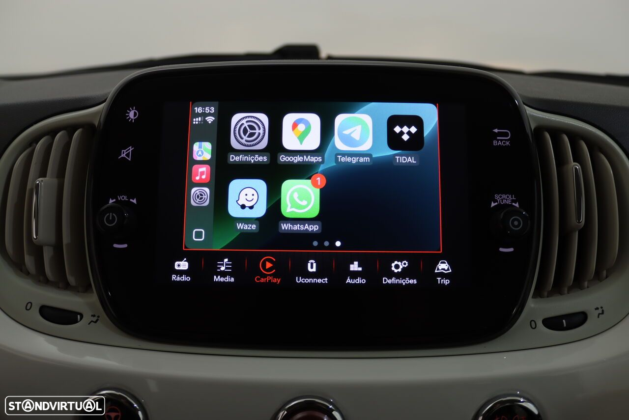 Fiat 500C 1.2 Lounge Dualogic - 19