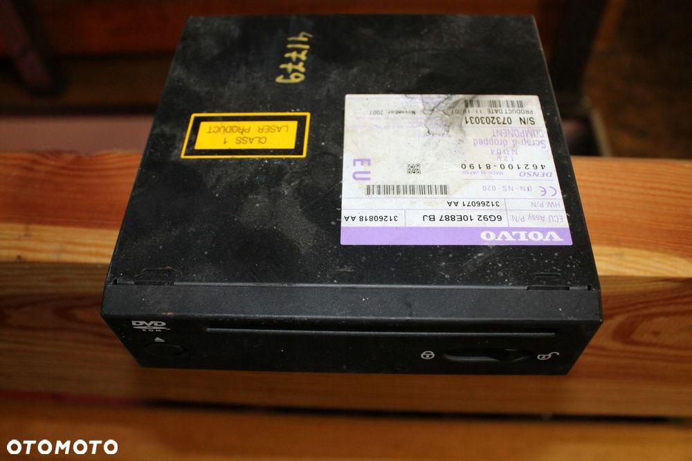 VOLVO V70 S80 XC70 CZYTNIK DVD NAWIGACJI 31266071 - 1