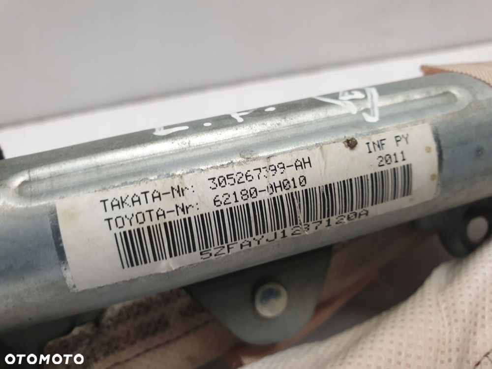 Toyota Aygo I LEWA KURTYNA POWIETRZNA 62180-0H010 - 9