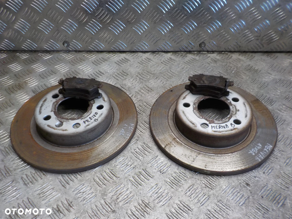 OPEL MERIVA B 1.4 B TARCZE HAMULCOWE TYŁ TYLNIE