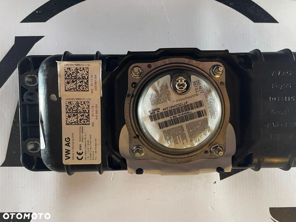 Poduszka Pasażera SKODA FABIA 3 ORYGINAŁ - 3