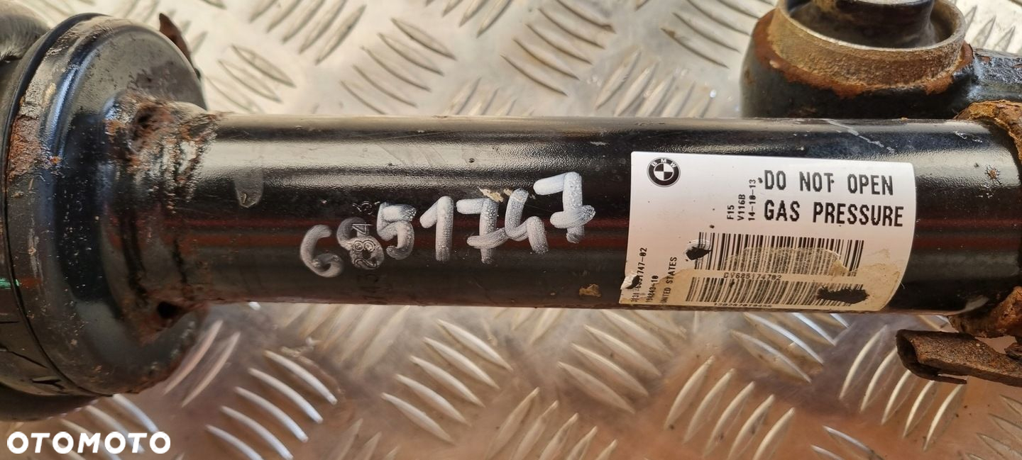 BMW X5 F15 X6 F16 ZWROTNICA AMORTYZATOR LEWY PRZÓD PRZEDNI 6773783 6851747 - 15