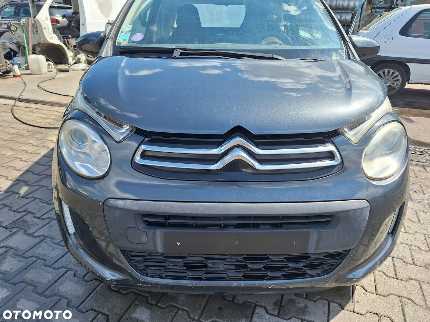 CITROEN C1 II 2 14- PRZÓD ZDERZAK BŁOTNIK MASKA LAMPA LED KTA 1.0 VTI - 3