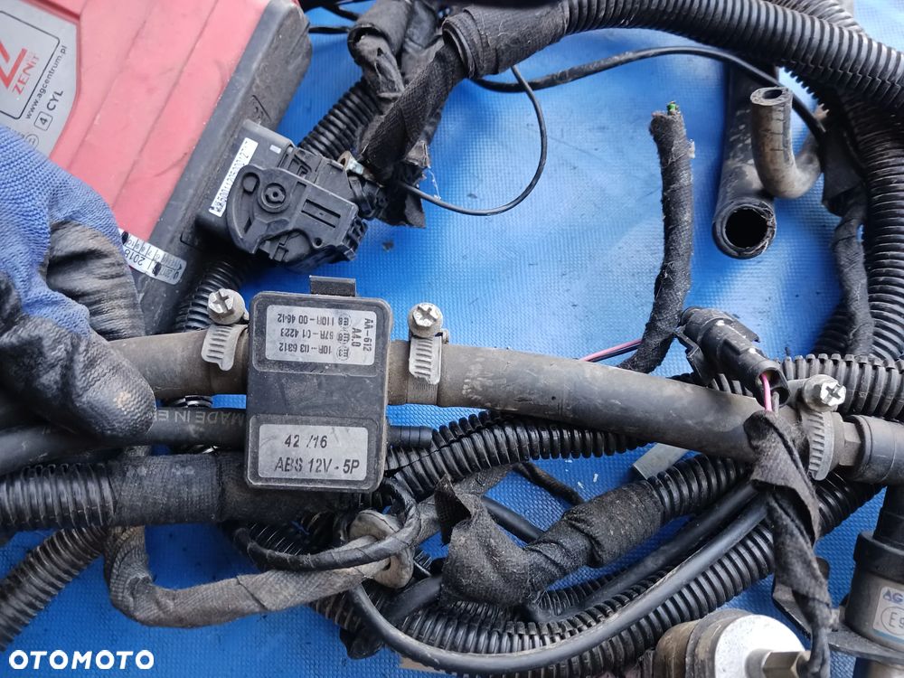Instalacja LPG sterownik ZENIT PRO OBD 4cyl. wtryski parownik wiązka KOMPLET instalacja gazowa - 5
