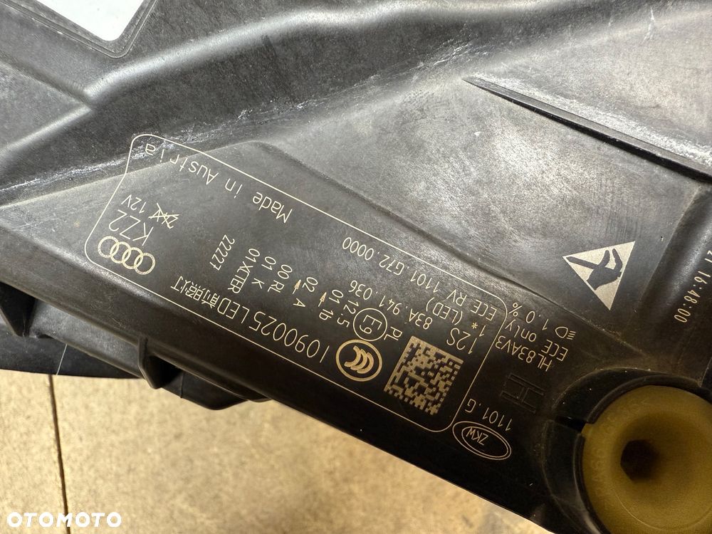 LAMPA PRZÓD PRAWA PRZEDNIA PRAWA MATRIX AUDI Q3 II 83A 83A941036 - 10