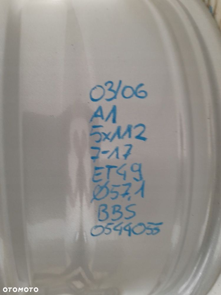 Felgi aluminiowe BBS 0544055 7.0" x 17" 5x112 ET49 - 6