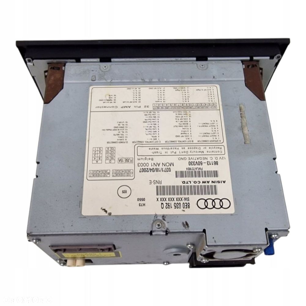 AUDI A4 B7 1 NAWIGACJA NAVIGATION PLUS 8E0035192Q - 3