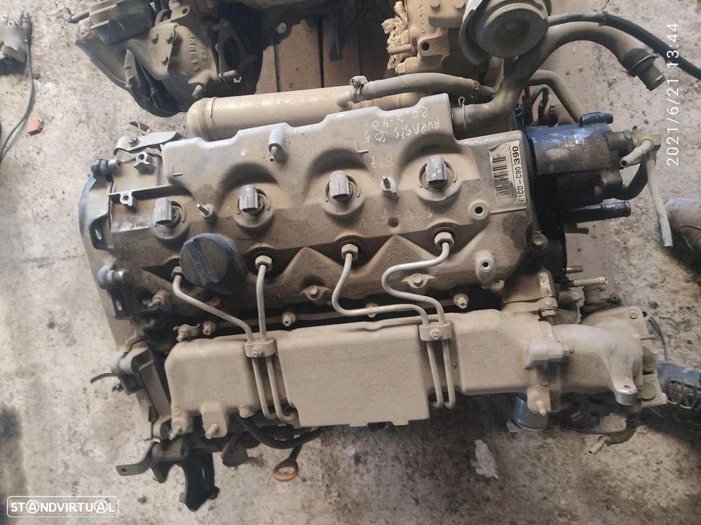 MOTOR COMPLETO TOYOTA AVENSIS SEDAN 2005 - 7