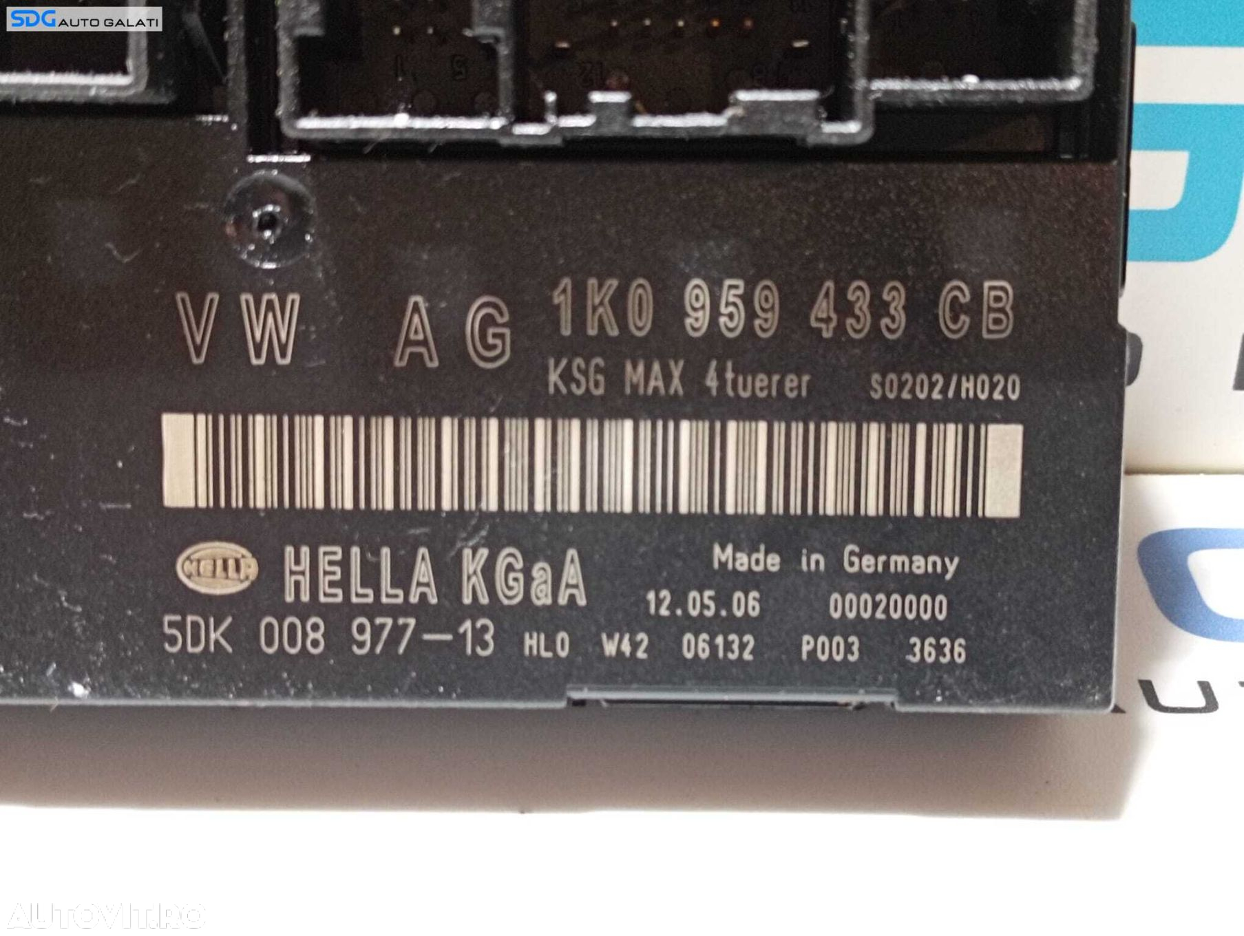 Unitate Modul Calculator Control Confort Confort Skoda Octavia 2 2004 - 2013 Cod 1K0959433CB [M4715] - 2