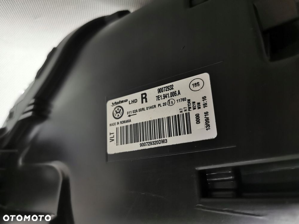 vw transporter t6 reflektor lewy prawy lampa h7 7e1941005a, 7e1941006a - 16