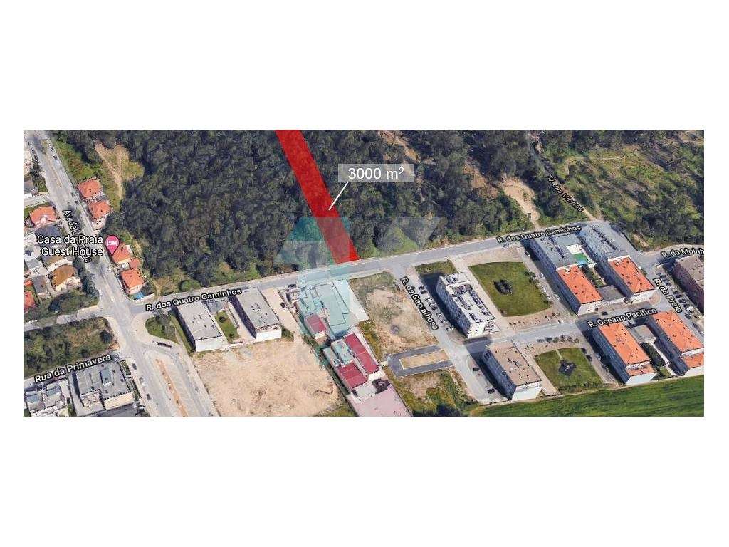 Terreno em Labruge para Construção 400 m da Praia - Grande imagem: 3/4