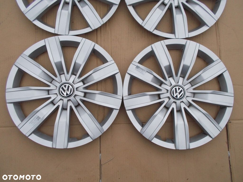 4x Kołpaki 17 VW Tiguan II Passat Golf Jetta Touran Caddy / oryginał - 5