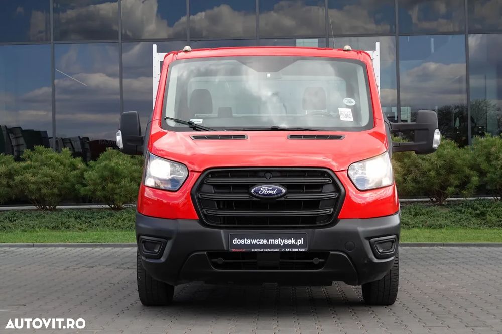 Ford TRANSIT 350 / PLATFORMĂ / MANUALĂ / 3 LOCURI / MASĂ NETĂ 3500 KG / - 5
