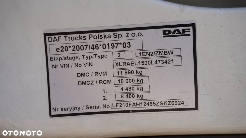 DAF LF 210 FA HDS HIAB XS 099 - 5