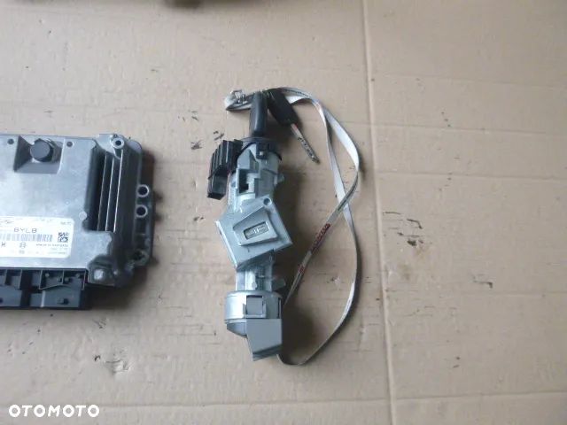 ZESTAW STARTOWY KOMPUTER STACYJKA IMMOBILIZER FORD FOCUS MK2 1.6 TDCI - 4