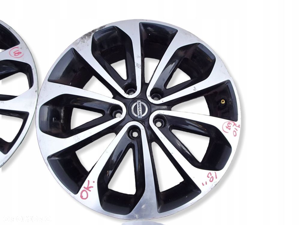 alufelgi kpl. nissan qashqai j10 18" 5x114.3 et 40 - 6