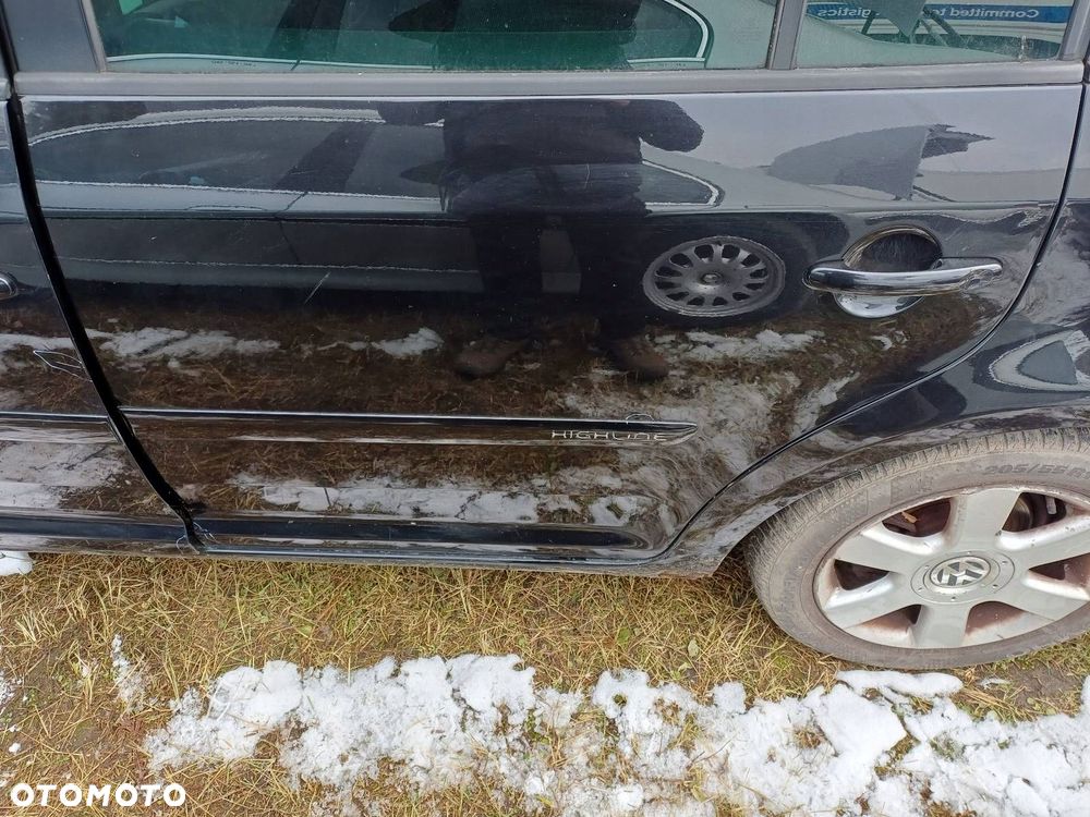 DRZWI KOMPLETNE LEWY TYŁ VOLKSWAGEN TOURAN I LC9Z - 2