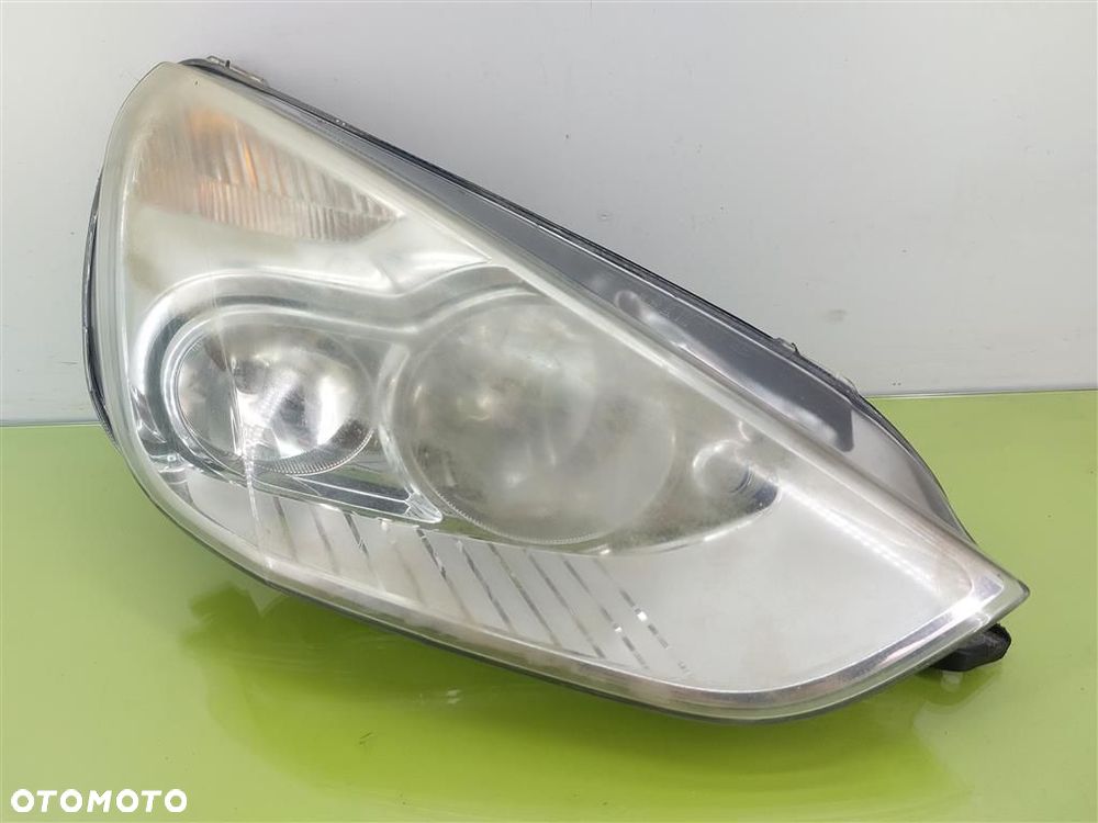 Reflektor lampa przód prawa Ford S-MAX 2006-2010 PRZED LIFT 6M2113W029 - 1