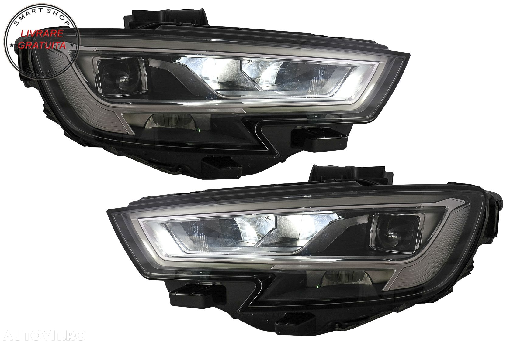 Faruri LED Audi A3 8V Facelift (2016-2019) Upgrade pentru HID / Xenon- livrare gratuita - 5
