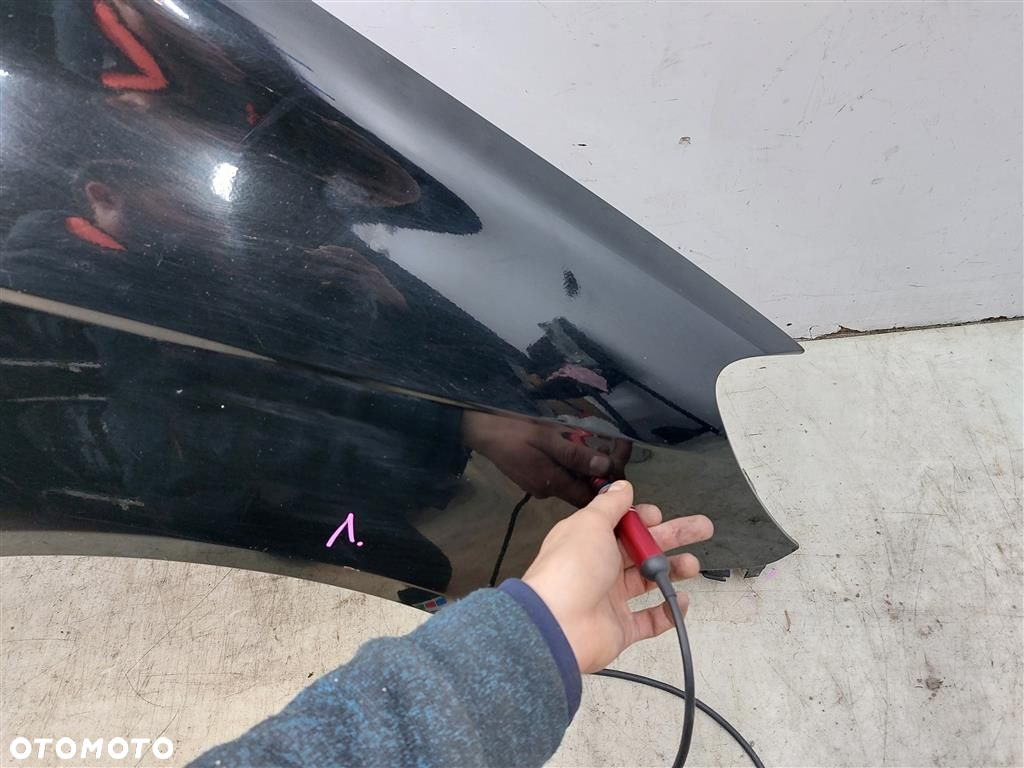 Błotnik przedni prawy Hyundai Getz 2002-2011 LAK:EBONY BLACK CZARNE 1 LAK - 3